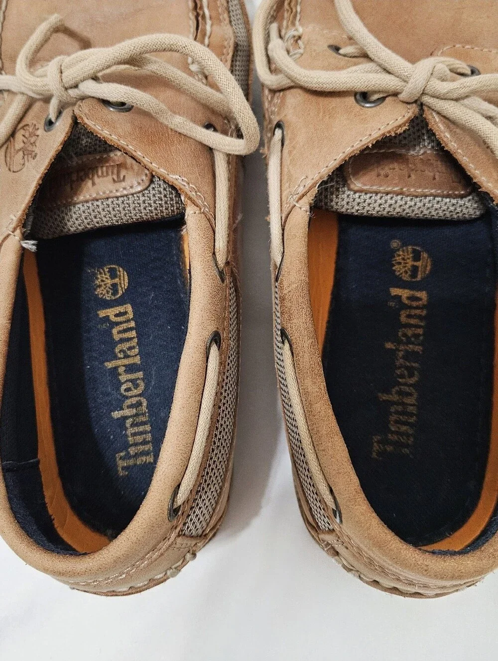 Timberland Gateway Pier Men's Brown Leather Boat Shoes US Size 10.5